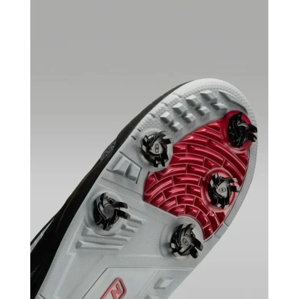 Nike Air Jordan Spizike Golf Mens Sz 9.5 Shoes Black/Varsity Red HQ4365-002 NEW